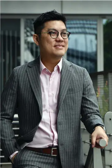  ?? ALBERT CHUA/EDGEPROP SINGAPORE ?? Koon: Attribuild’s end-goal is to convert something intangible like design and spatial provisions into an objective and quantifiab­le data-set