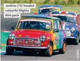  ??  ?? Jenkins (70) headed colourful Mighty Mini pack