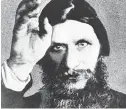  ??  ?? Rasputin, unpopular religious figure, was killed in 1916. He survived one assassinat­ion attempt in 1914.