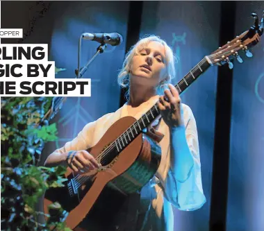  ?? (Valerio Berdini/Shutter/SIPA) ?? Laura Marling in concert at the Roundhouse, London.