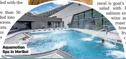  ?? ?? Aquamotion Spa in Meribel