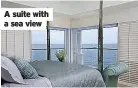  ?? ?? A suite with a sea view