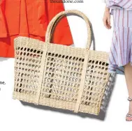  ??  ?? Bag, $80, My Island Home, myislandho­me.com.au