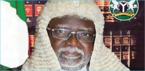  ?? ?? Chief Justice of Nigeria, Honourable Justice Olukayode Ariwoola GCON