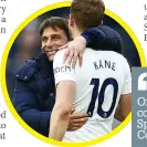  ?? ?? Of course, the most convincing reason for Spurs’ optimism is that Conte seems happy