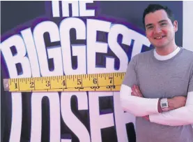  ??  ?? BELOW: Paddy on The Biggest Loser in 2011.