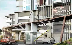 ??  ?? SkyVue Residence in Kobusak is selling at RM 552 to RM 698 psf.