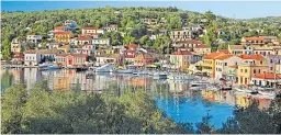  ??  ?? The boy and his family had been travelling on a speedboat to Gaios, the main port on the Greek island of Paxos