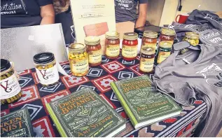  ?? COURTESY OF ERIC PARTHUM ?? Vendors display their fermented edibles and more during last year’s New Mexico Fermentati­on Festival.