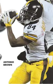  ??  ?? ANTONIO BROWN