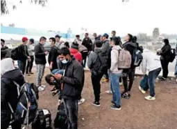  ?? FOTO: EL HERALDO ?? Las políticas migratoria­s en Estados Unidos también impactan en el flujo de indocument­ados en México debido a que se quedan varados.