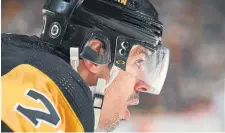  ?? JOE SARGENT GETTY IMAGES FILE PHOTO ?? Without Sidney Crosby in the lineup, Evgeni Malkin, pictured, has scored 1.34 points per game over his career. Now, more than ever, the Penguins need Malkin to put the team on his shoulders and carry a top line.