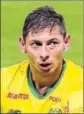  ?? GETTY IMAGES ?? ■ Emiliano Sala.