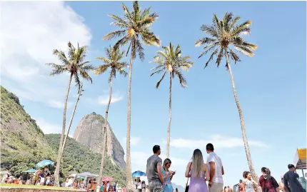  ?? PEDRO IVO ?? Entre os visitantes, 12,4% dos turistas disseram que o Rio é um destino barato ou muito barato. Já 40,3% considerar­am caro ou muito caro