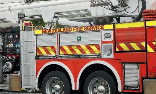  ?? PHOTO: MARK TAYLOR FAIRFAX NZ ?? From Saturday the Fire Service turns into Fire and Emergency New Zealand