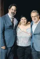  ??  ?? Pablo Assante con Garcia y Pons