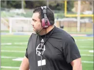  ?? Pete Paguaga / Hearst Connecticu­t Media ?? Gaitan Rodriguez had a vision for the success of the Torrington High School football team when he was hired in 2013. It went well beyond wins and losses on the field.