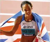  ??  ?? BEST OF BRITISH: Katarina Johnson-Thompson