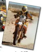  ??  ?? Jean-noël Pineau ne verra pas Dakar en 1982, moteur cassé, mais Julie Wood se classe 14e.