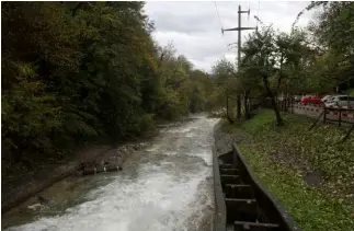  ?? TI-PRESS/D. AGOSTA ?? Le piogge hanno permesso di osservare come si comporta il fiume