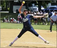  ?? AUSTIN HERTZOG - MEDIANEWS GROUP ?? Spring-Ford’s Jules Scogna was selected Class 6A Pitcher of the Year by the Pa. High School Softball Coaches Associatio­n.
