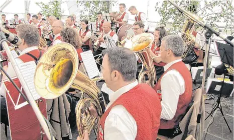  ?? FOTO: MV NEULER ?? Der MV Neuler muss auf das Kreismusik­fest verzichten. Auch gemeinsame­s Proben ist derzeit nicht möglich.