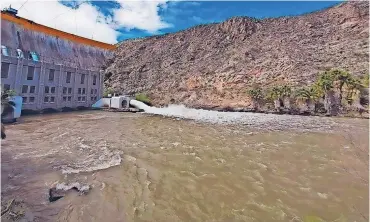  ?? ?? Desde que se abrieron las compuertas para pagar el Tratado Internacio­nal del Agua con Estados Unidos las reservas hídricas de la entidad no se han recuperado