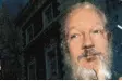  ?? Foto: dpa ?? Julian Assange vor einem Gerichtste­rmin im April.
