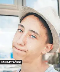  ??  ?? KAMIL ( 17 AÑOS)