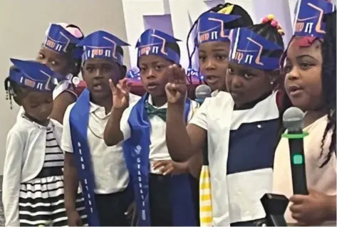  ?? (Special to the Commercial) ?? The Community Service Office held a transition­al ceremony for their Head Start students at Friendship Aspire Academy last week.