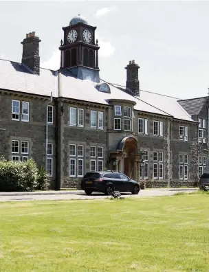  ??  ?? Heronsbrid­ge School on Ewenny Road, Bridgend