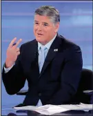  ?? JULIE JACOBSON / AP FILE (2018) ?? Fox News talk show host Sean Hannity speaks July 26, 2018, during a taping of his show in New York.
