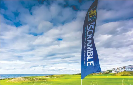  ?? PGA OF CANADA ?? Participan­ts in the RBC PGA Scramble play with the hopes of advancing to the national final at Cabot Links in Nova Scotia.