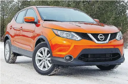  ?? PHOTOS: BRIAN HARPER/DRIVING.CA ?? The 2017 Qashqai slots into Nissan’s SUV lineup just below the Rogue.