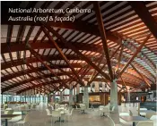  ??  ?? National Arboretum, Canberra - Australia (roof & façade)