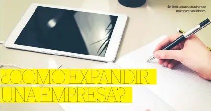  ??  ?? En línea se pueden aprender múltiples habilidade­s.