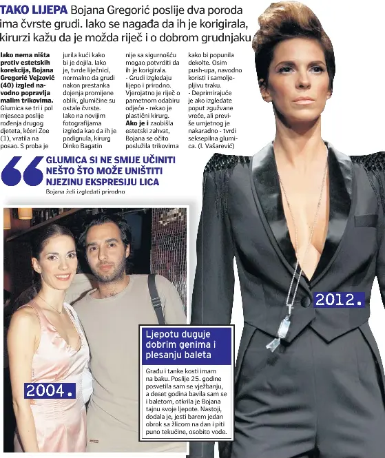 Bojana gregorić vejzović seksi