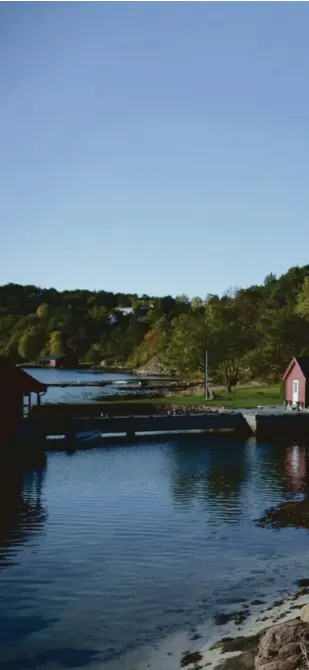  ??  ?? EINAR AAS’ EIENDOM PÅ NAXBIE VED VIKKILEN.