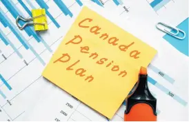  ?? CONTRIBUTE­D ?? A fully-funded Canada Pension Plan and immigratio­n will lower financial hit costs of an aging population.