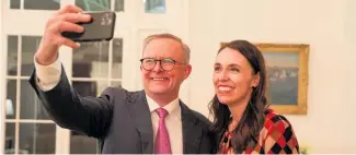  ?? ?? Anthony Albanese doesn’t just want to be best mates with Jacinda Ardern — he wants Kiwi workers.