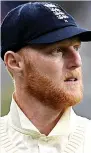  ?? ?? THREE WEEKS Ben Stokes