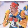  ?? FOTO: IMAGO IMAGES ?? Benedikt Doll nach dem Verfolgung­srennen in Hochfilzen.