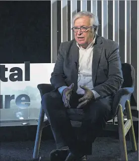  ??  ?? Joan Clos, exalcalde i assessor internacio­nal de Digital Future Society.