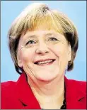  ?? DPA-BILD: NIETFELD ?? Zufrieden: Bundeskanz­lerin Angela Merkel