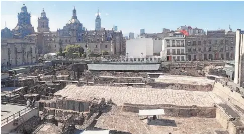  ?? // ABC ?? Excavación del Templo Mayor de Tenochtitl­an, en el centro de México