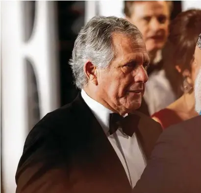  ??  ?? CBS Chief Executive Leslie Moonves, left, faces serious allegation­s of sexual harassment, and the network said it will hire an independen­t law firm to investigat­e the claims. Moonves has expressed regret for some of his behavior but said he never used...