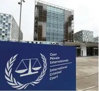  ?? (Piroschka van de Wouw/Reuters) ?? THE INTERNATIO­NAL Criminal Court will rule whether Palestine is a state.