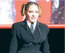  ?? ?? ▮ Madonna ha ganado siete premios Grammy y ha sido nominada 28 veces al gramófono en los últimos años.