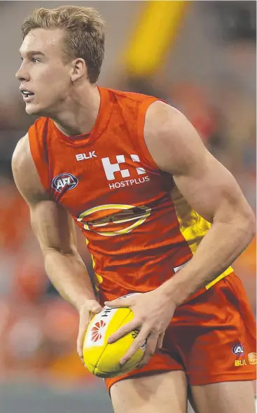  ?? Picture: GETTY IMAGES ?? HUGE DEAL: The Gold Coast club is keen to offer Tom Lynch a seven-year deal at $1.5 million a season to keep the young star on deck.