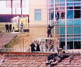  ?? AP/FILE ?? On April 20, 1999, two teens walked into the high school in Littleton, Colo., firing nearly 200 rounds in one of the deadliest school shootings in the nation’s history.